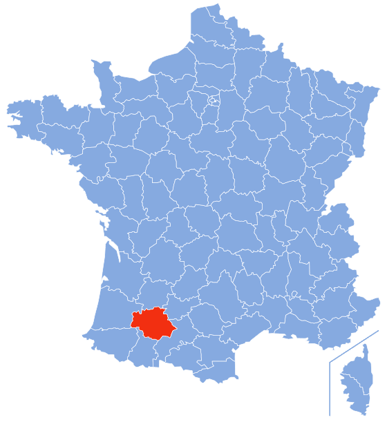 France Départements Gers
