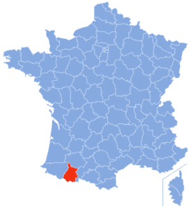 France Départements Hautes Pyrénées