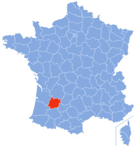 France Départements Lot et Garonne