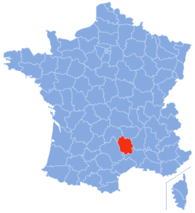 France Départements Lozère